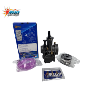 SUN RACING Nouveau Carburateur Universel 34mm Haute Performance en Alliage Robuste pour Moteur de Scooter, Pièces de Tuning et d'Amélioration du Carburant - Product Image 1