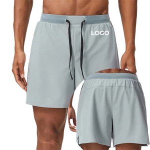 Shorts décontractés pour hommes en toile verte unie, 100% coton biologique de luxe, pré-rétréci, confortable, coupe classique, qualité supérieure - Product Image 2