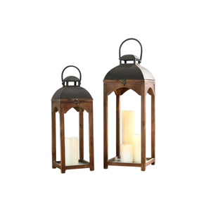 Royal <b>Brass</b> <b>Lantern</b> With Clear Glass Panels And Candle Holder For Home Decoration Handmade Candle <b>Lanterns</b> On Sale - Product Image 4