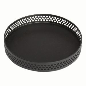 Rectangular Glass <b>Serving</b> <b>Tray</b> With <b>Gold</b> Metal Frame Modern Design Durable For Party Use - Product Image 2