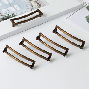 Tiradores de Aleación de Zinc de Alta Calidad, Modernos y Antiguos, con Diseño Hueco en Forma de Arco, Herrajes para Gabinetes de Cocina, Baño y Armarios - Product Image 4