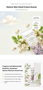 Crema de Manos Humectante Nature Skin con Reparación Natural 30ml, Fragancia de Acacia y Aceite de Semilla de Macadamia, Extracto de Aloe Vera, Seúl - Product Image 2