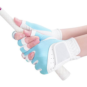 Premium Golf <b>Glove</b> Right Hand Polyurethane Non-Slip Breathable <b>Moisture</b> Wicking Full Finger Adjustable Wrist Strap Hook Loop - Product Image 3