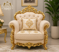 Meubles de salon élégants de style rococo haut de gamme, collection de canapés et tables rococo européennes sur mesure avec rembourrage haut de gamme