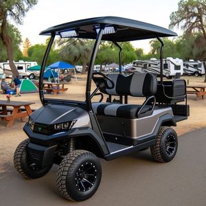 Voiturette de golf électrique 4 places 2+2, nouvelle conception, avec moteur AC 4KW et autonomie de 70-90 km - Product Image 1