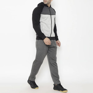 Chándal con Capucha para Hombre, Diseño Color Block, Cierre de Cremallera, Bolsillos Laterales, Estilo Casual, Transpirable, Corte Regular, para Otoño - Product Image 2