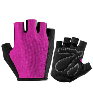 Guantes de Ciclismo Transpirables para Exteriores, Medios Dedos, Antideslizantes, con Logotipo Personalizado, Unisex, para Ciclismo - Product Image 1