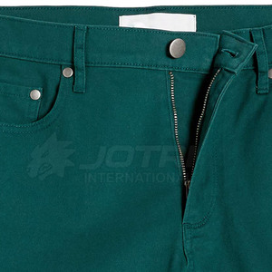 Pantalones Cortos de Mezclilla para Hombre, 100% Algodón, Sólidos, Transpirables, Casuales, de Verano, para Uso Diario, Moda Urbana, Alta Calidad - Product Image 5