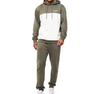 Conjunto de chándal de ajuste regular de último diseño, buen Material, chándal con capucha, Jogger, ropa de entrenamiento, conjunto de chándales de doble Color - Product Image 1