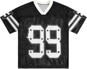 Camiseta de Fútbol Personalizada con Sublimación, Diseño de Bordado, Malla Transpirable, Estilo Urbano, para Equipos Nacionales, Estilo Americano - Product Image 1