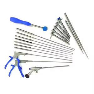 Juego de Instrumentos Ortopédicos Manuales Reutilizables de Alta Calidad para Cirugía de Columna Vertebral, Sistema de Endoscopio Transforaminal de 6.9mm-130mm-30 Grados - Product Image 1