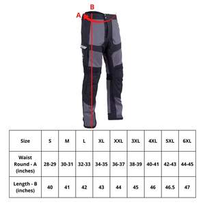 Pantalon de motocross de haute qualité, pantalon de protection pour la conduite avec protections renforcées aux genoux, tissu extensible et personnalisation du logo - Product Image 6
