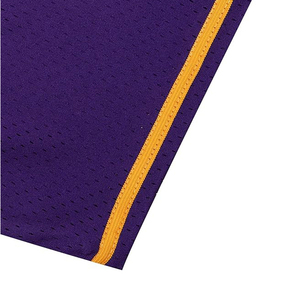 Maillot de baseball violet foncé avec détails blancs – Haut athlétique premium pour uniformes d'équipe et tenues de supporter - Product Image 4