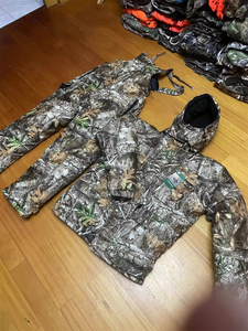 Hunting Suits <b>Men</b> Hunting Hiking Winter Hunting Suits Camouflage <b>Clothes</b> Windproof Fleece <b>Warm</b> High Quality - Product Image 4