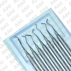 Instrumentos Dentales para Rellenos de Composite, Juego de 7 Piezas de Acero Inoxidable, Manual, Reutilizable - Product Image 2