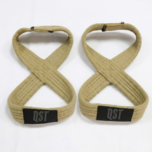 Correas de Levantamiento de Pesas con Logotipo Personalizado, Diseño en Forma de 8, Resistentes, para Powerlifting, Entrenamiento de Fuerza, Unisex - Product Image 1