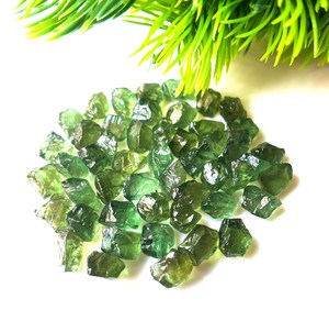 <b>Raw</b> Green Apatite <b>Crystals</b> Natural Gemstone Rough Healing Stone Loose Mineral Specimen Bulk Wholesale Supplier - Product Image 4