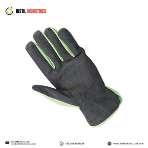 Guantes de Seguridad de Piel de Oveja de Primera Calidad DISTIL INDUSTRIES, con Puño de Punto Resistente, Antiestáticos, para Jardinería y Montaje - Product Image 5