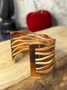 Brazalete de cobre natural pulido, ecológico, hecho a mano, brazalete de cobre personalizado, regalo de lujo para mujer, todas las tallas - Product Image 5