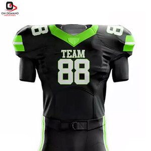 Tissu 100 % polyester, uniforme américain, léger et respirant, idéal pour les mouvements rapides et les matchs intenses. - Product Image 4