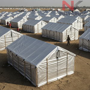 Bâche de protection UNHCR standard, double enduit, haute résistance, pour projets d'habitation temporaire - Product Image 1