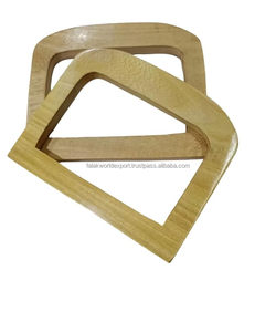 Asas de Madera TaiLai para Bolsos de Ganchillo, Correas en Forma de D para Bolsos, Kits de Manualidades para Adultos, Accesorios de Repuesto por FWE - Product Image 6