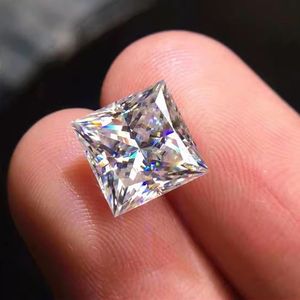 Pierre précieuse de laboratoire de qualité supérieure, taille Princesse, couleur D, clarté VVS2 VS1, certifiée IGI, modèle RI-348, pour la fabrication de bijoux, beauté rare. - Product Image 6