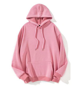 Sweat à capuche polaire d'hiver pour homme, manches longues, cordon de serrage, poche, couleur et logo personnalisables, streetwear, éco-responsable, décontracté - Product Image 2