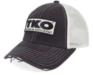 หมวกแก๊ปทรง Trucker แบบ Unisex ปรับขนาดได้สำหรับผู้ชาย หมวกตาข่าย 6 แผง สไตล์ลำลอง สำหรับฤดูใบไม้ผลิและฤดูร้อน สีดำขาว ตัดเย็บแบบเย็บต่อผ้า OEM 2026 - Product Image 1