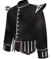Veste de costume homme 100 % laine de haute qualité, col rond, devant plissé, motif lettres, grande taille, nouvelle collection
