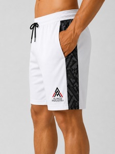 Pantalones cortos de hombre 100% algodón, suaves, transpirables, ligeros, informales, para el verano, para el gimnasio y uso diario. - Product Image 2