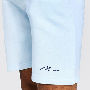 Nuevo Diseño de Ropa Casual de Verano para Hombre, Conjunto de Pantalones Cortos con Lavado Ácido / Conjunto de Pantalones Cortos para Correr y Trotar con Logotipo Personalizado - Product Image 4