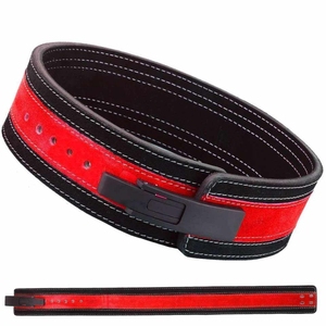 Leather Weightlifting Support <b>Belt</b> for Strength Training Gym <b>Exercise</b> Workout Fitness Gear - Product Image 6