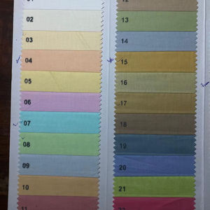 ผ้าฝ้ายย้อมสีพื้นเวริโนสำหรับตัดเสื้อเชิ้ต - Product Image 3