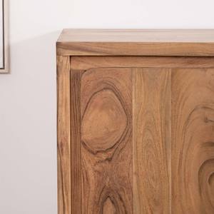 Vandana Crystal Aura modern acacia wood <b>sideboard</b> Melody with 3 doors, 145 cm - Product Image 5