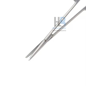 กรรไกรตัดไหมเย็บแผล สแตนเลสสตีล ปลายแหลม สำหรับผ่าตัดและทันตกรรม เครื่องมือมืออาชีพ ความแม่นยำสูง ใช้งานด้วยมือ ได้รับการรับรองมาตรฐาน CE - Product Image 3