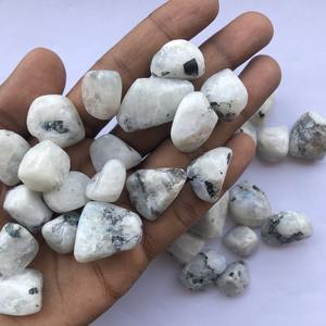 Piedras Preciosas Sueltas de Piedra Lunar Arcoíris Natural, Pulimentadas y Sin Perforar, para Joyería, de GRV Jewelry - Product Image 1