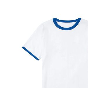 T-shirt Ringer Homme Grande Taille Respirant Séchage Rapide Couleur Unie Col Rond Manches Courtes Tendance 2026 Prix Abordable - Product Image 2