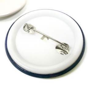 2021 OEM Insignias de metal Logotipo personalizado Insignia de solapa de forma redonda Pins mercancía - Product Image 5