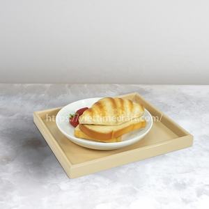 Hot Modern Minimalist Rectangular Lacquer Serving Tray Bestseller Food Tray for Home Hospitality Wholesale Gift Sets - Product Image 2