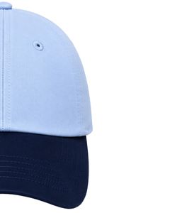 Manufacturer Customized Sky Blue And <b>Navy</b> Two Tone Baseball Cap Adjustable Unisex Cotton Sports Casual Outdoor Dad <b>Hat</b> Fashion - Product Image 3