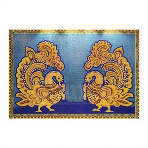 Mosaico de Vidrio Resistente al Agua, Ecológico, Hecho a Mano, de 10 mm de Grosor, Diseño Tradicional para Paredes Interiores, Hoteles y Escuelas - Product Image 4