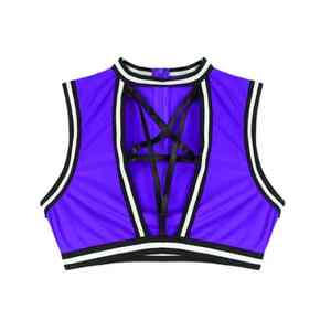 ชุดยูนิฟอร์มเชียร์ลีดเดอร์พรีเมียมสำหรับผู้ใหญ่ ผลิตจากโพลีเอสเตอร์ 100% พิมพ์ลายดิจิทัลคุณภาพสูงตามสั่งจาก Solid Traders - Product Image 4