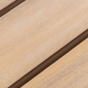 Mesa de comedor rectangular de madera de acacia Vandana Hexa Arista - Product Image 5