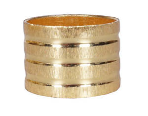 Anillo para Servilletas con Diseño de Diamante, Anillos para Servilletas de Alta Calidad con Corte Láser, Anillos para Servilletas Dorados con Diseño Circular Hueco Estilo Occidental - Product Image 6