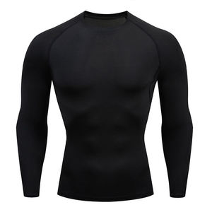 Camiseta Deportiva de Compresión para Hombre, Manga Larga, para Gimnasio, Fitness, Entrenamiento, MMA, BJJ - Product Image 2