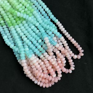 Perles rondes opales multicolores de 8 mm, fils de 16 pouces, opales naturelles colorées, pierres précieuses pour bijoux, vente en gros - Product Image 2