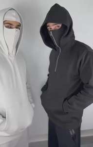 Sudadera con Capucha Ninja para Hombre, Transpirable, Diseño Nuevo, Alta Calidad, Color Sólido, con Bolsillos - Product Image 6