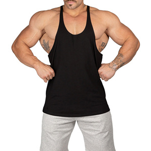 <b>Mens</b> OEM And ODM Stringer <b>Singlet</b> Lightweight Breathable Gym Workout Tank Top <b>for</b> Fitness Training Bodybuilding Sportswear - Product Image 6