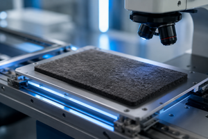 Vietnam Factory Manufacturer 100% Polyester Felt <b>Fabric</b> <b>Roll</b> Heavyweight for Filtration Purification and Industrial Applications - Product Image 2